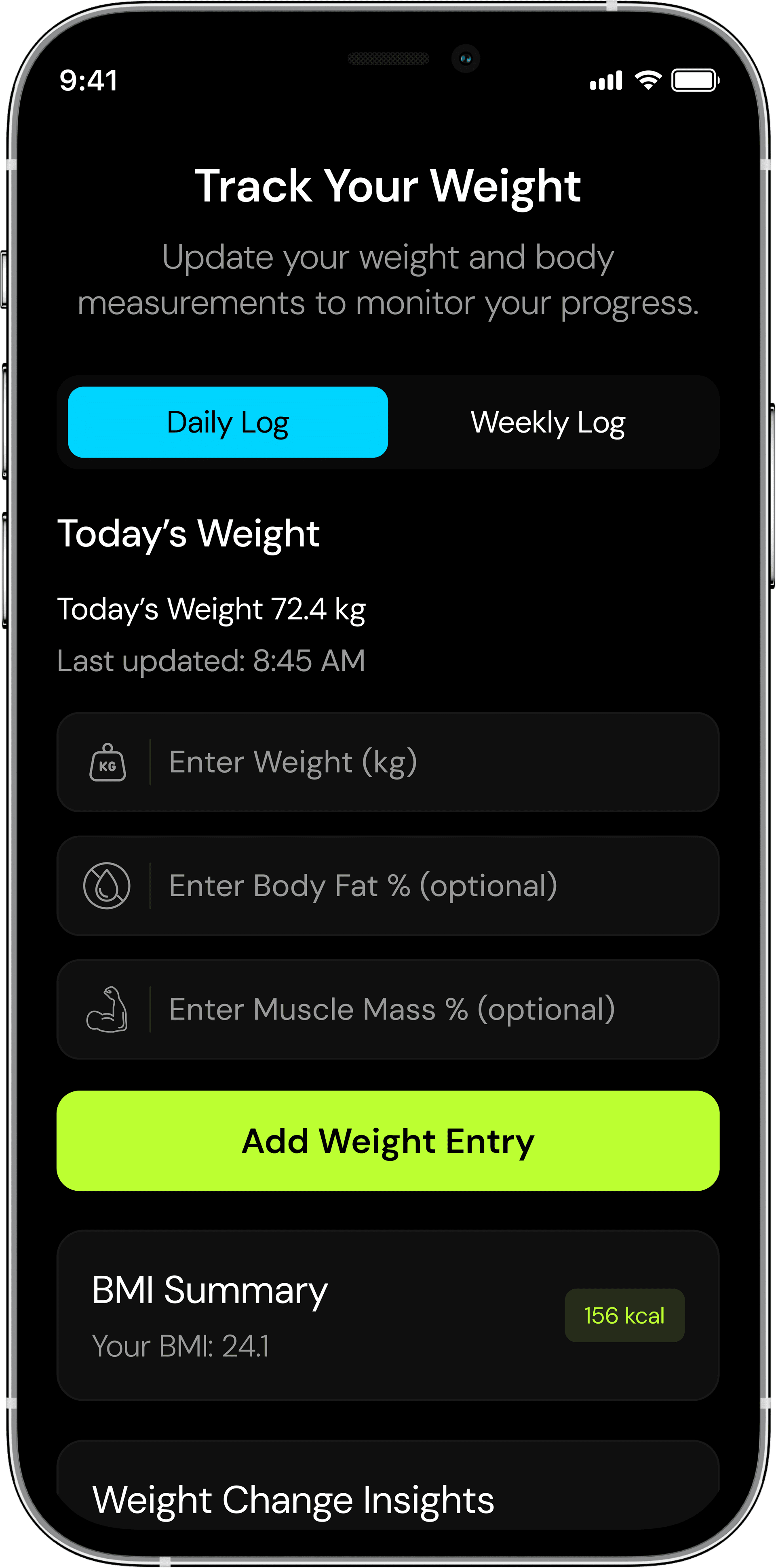Track Your Health Progress